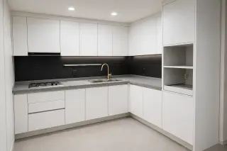 SEUM custom kitchen furniture project 02 Full view